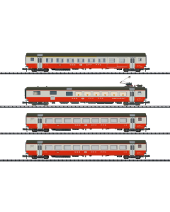 N SBB Set 1 Passagiersrijtuigen "Swiss Express", 4-delig Trix 18720