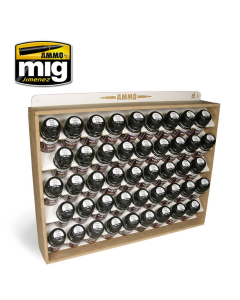 Ammo Storage System 45 bottles 35 ml AMMO by Mig 8006