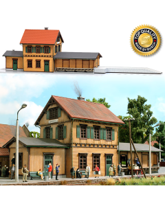 H0 Station "Kupferzell" (laser-cut) Busch 1468