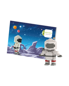 Postkaart: Astronaut Brixies 220037