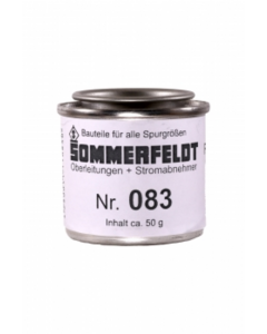 Kleur groen/grijs, in metalen potje (ca. 50g) Sommerfeldt 083