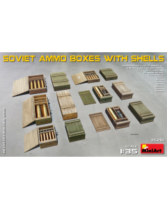 1/35 Soviet Ammo Boxes with Shells MiniArt 35261