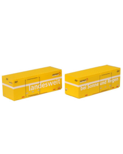 N Post containers RhB (2st.) Kato 23591A