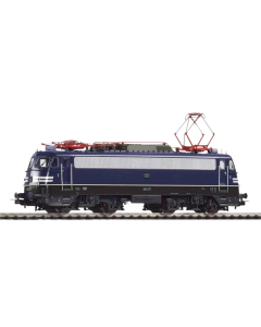 H0 Elektrische locomotief/Sound  E 10 477 m. Warnstreifen DB III + PluX22 Dec. Piko 51969