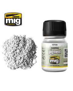 Superfine pigment white 35 ml AMMO by Mig 3016