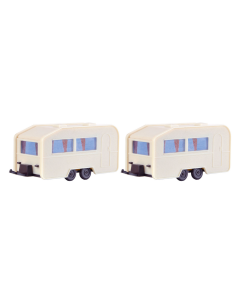 H0 Caravan, 2 stuks Vollmer 45147