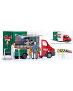 H0 Pizza Foodtruck Busch 5424