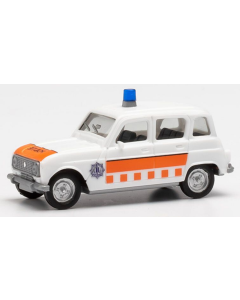 H0 Renault R4 Politie (NL) Herpa 942294
