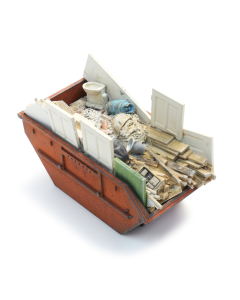 H0 Construction dumpster Artitec 387618