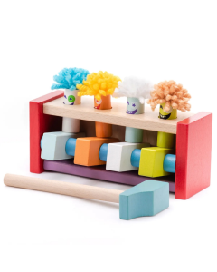 Houten spel 'springende clowns' Cubika 13746