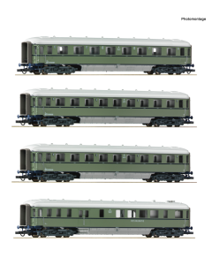 H0 NS Set Passagiersrijtuigen Plan D, 4-delig Roco 6200049