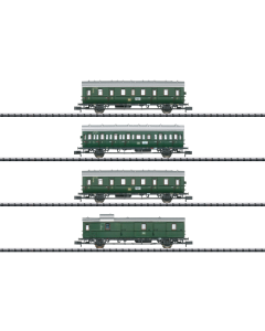 N DB Set Passagiersrijtuigen, 4-delig Trix 18724
