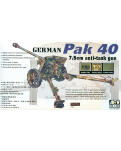 1/35 German PaK 40 7.5cm anti-tank gun AFV-Club 35071