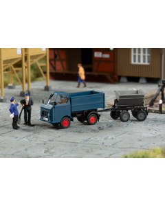 H0 Multicar M22 met aanhanger Auhagen 41676