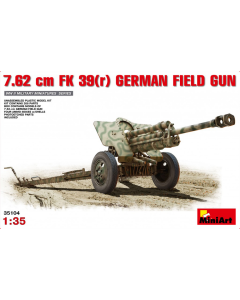 1/35 German 7.62cm FK 39(r) Field Gun MiniArt 35104