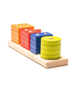 Houten geometrie blokkenspel LSG-2 Cubika 15337