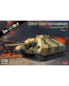 1/35 Schwerer kleiner Panzerkampfwagen, German heavy tank project 1944 (2 in 1) - Das Werk 35019 Das Werk 35019