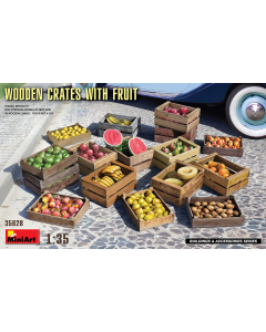 1/35 Wooden Crates with Fruit MiniArt 35628
