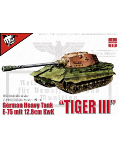 1/35 Fist of War - Tiger III German Heavy Tank E-75 mit 12,8cm L/55 Modelcollect 35012