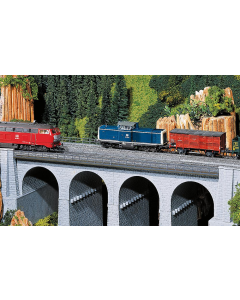 H0 Viaduct bovendeel recht Faller 120477