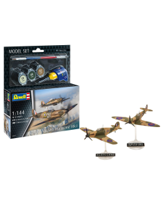 1/144 Model Set Micro Wings:Spitfire Mk.Ia&Hurricane MKI Revell 63771