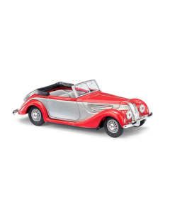 H0 EMW 327 Cabrio, rood Busch 40282