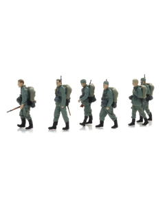 1/72 WM Infanterie tijdens lange mars (bouwpakket) Artitec 7720002