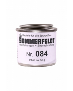 Kleur basaltgrijs RAL 7012 in metalen potje (ca. 50g) Sommerfeldt 084