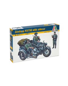 1/35 Zundapp KS750 with sidecar Italeri 0317