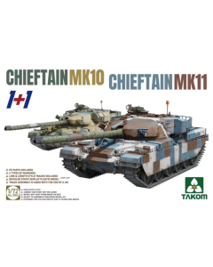 1/72 Chieftain MK 10 & Chieftain MK 11 (1+1) Takom 5006
