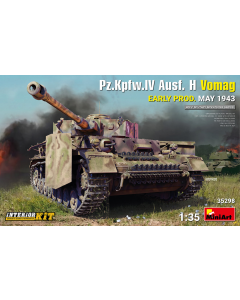 1/35 Pz.Kpfw.IV Ausf. H Vomag. Early Prod. (May 1943) Interior Kit MiniArt 35298