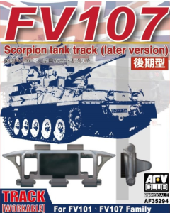 1/35 FV101 Scorpion / FV107 Scimitar Tank workable TRACK (Late Version) AFV-Club 35294