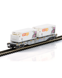 N SBB Cargo Containertransport Sgns "Coop" Trix 15494