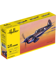 1/72  P-40E Kitty Hawk Heller 80266