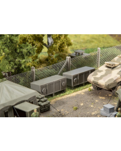H0 Munitiecontainers, 2 stuks Faller 144073