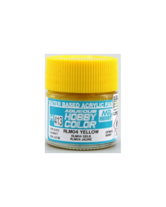 Aqueous RLM04 Yellow Semi-Gloss 10ml (A/G-II) Mr. Hobby H413