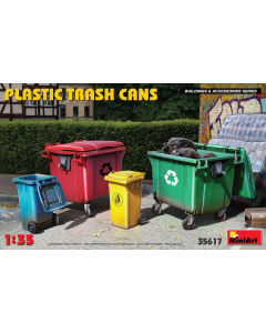 1/35 Plastic Trash Cans MiniArt 35617