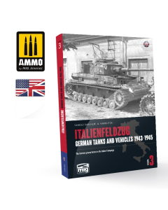 Book italenfelzug. german tanks 1943-1945 vol.3 eng AMMO by Mig 6265M