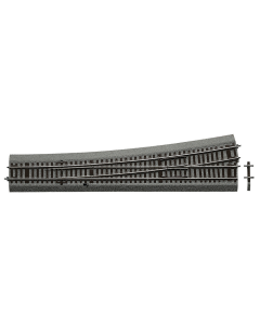 H0 Roco-Line wissel links WL10 handbediend, R1946mm 10° L345mm (= G1 + G½) (zachte grindbedding) Roco 42580