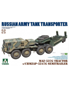 1/72 Russian  MAZ-537G Tractor w/ CHMZAP-5247G Semitrailer Takom 5004