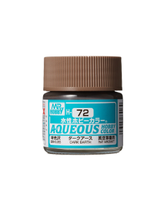Aqueous Dark Earth Semi-Gloss 10ml (A/UK-II) Mr. Hobby H072