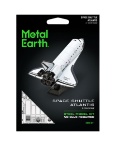 Metal Earth: Space Shuttle Atlantis (colored) - MMS211A Metal Earth 570211A