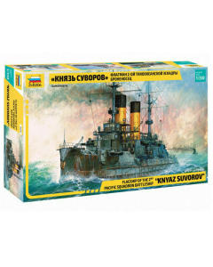 1/350 Russian "Kniaz Suvorov", Battleship (1902-1905) Zvezda 9026