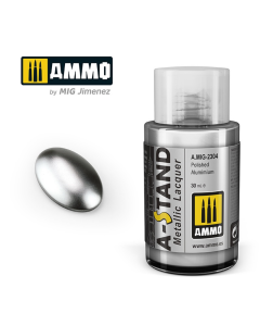 AMMO A-Stand Polished Alumimium (Alclad ALC105) 30ml AMMO by Mig 2304