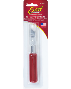 K5 Heavy Duty Knife with Safety Cap - Extra brede houder Excel 16005