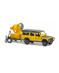 H0 Land Rover Defender met sneeuwkanon Busch 50355