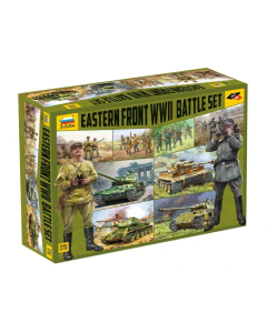 1/72 Battle Set: Eastern Front WWII, snap fit Zvezda 5203
