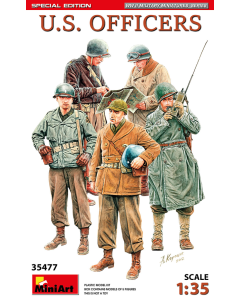1/35 U.S. Officers (special edition) MiniArt 35477