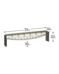 H0 Visbuikbrug 54 cm Noch 67028