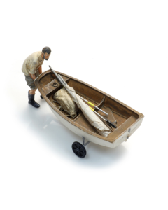 H0 Zeilbootje Optimist trailer Artitec 387582